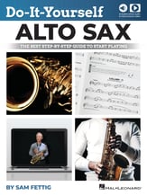 Do-It-Yourself Alto Saxophone Book & Online Media cover